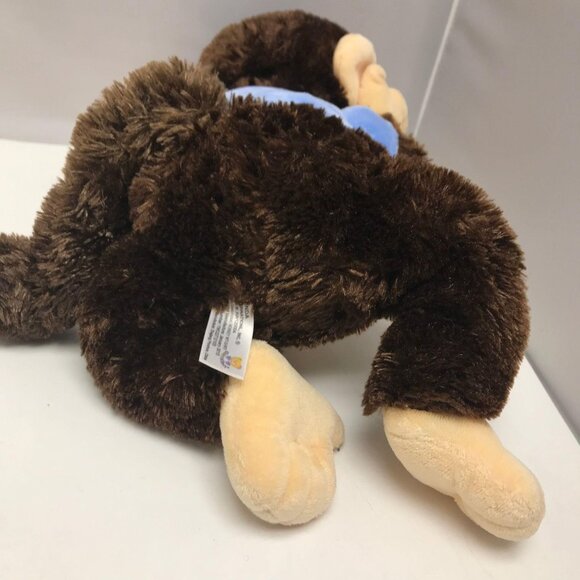 Chinda Brown Hear No Evil Monkey Chimp Plush Stuffed Animal Soft Toy Medium 12" - Picture 5 of 6